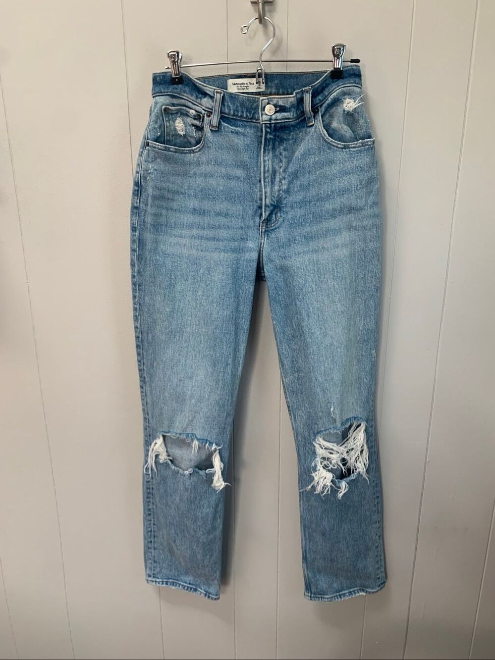 Abercrombie & Fitch Jeans Women The 90s Straight Ultra High Rise Curve Love 28/6